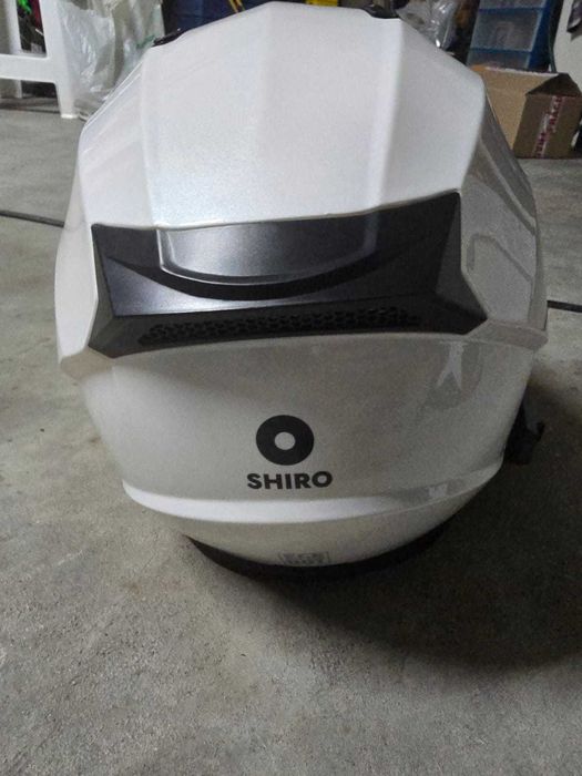 3 Capacetes como novos 2 com intercomunicador