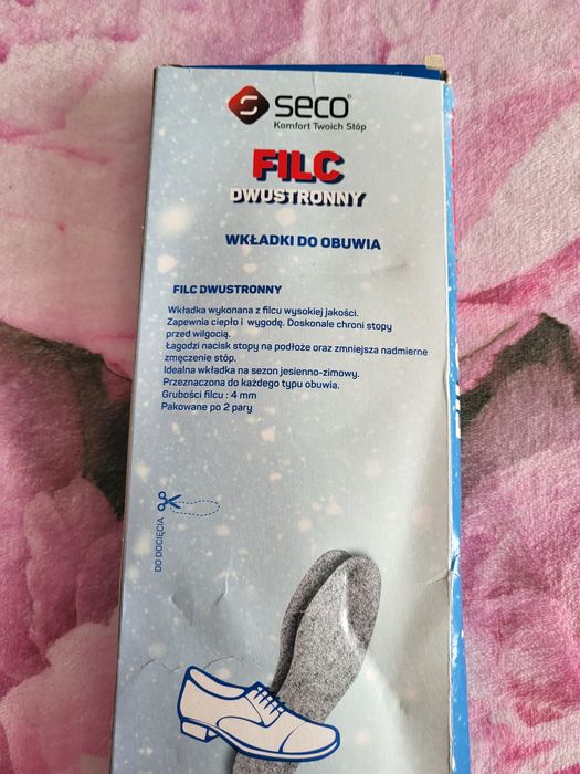 Wkładki do obuwia 43-46