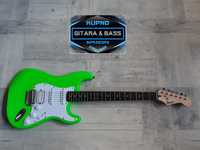 Super Gitara Fender Squier -Green Neon- HSS - wysyłka Gratis - zamiana