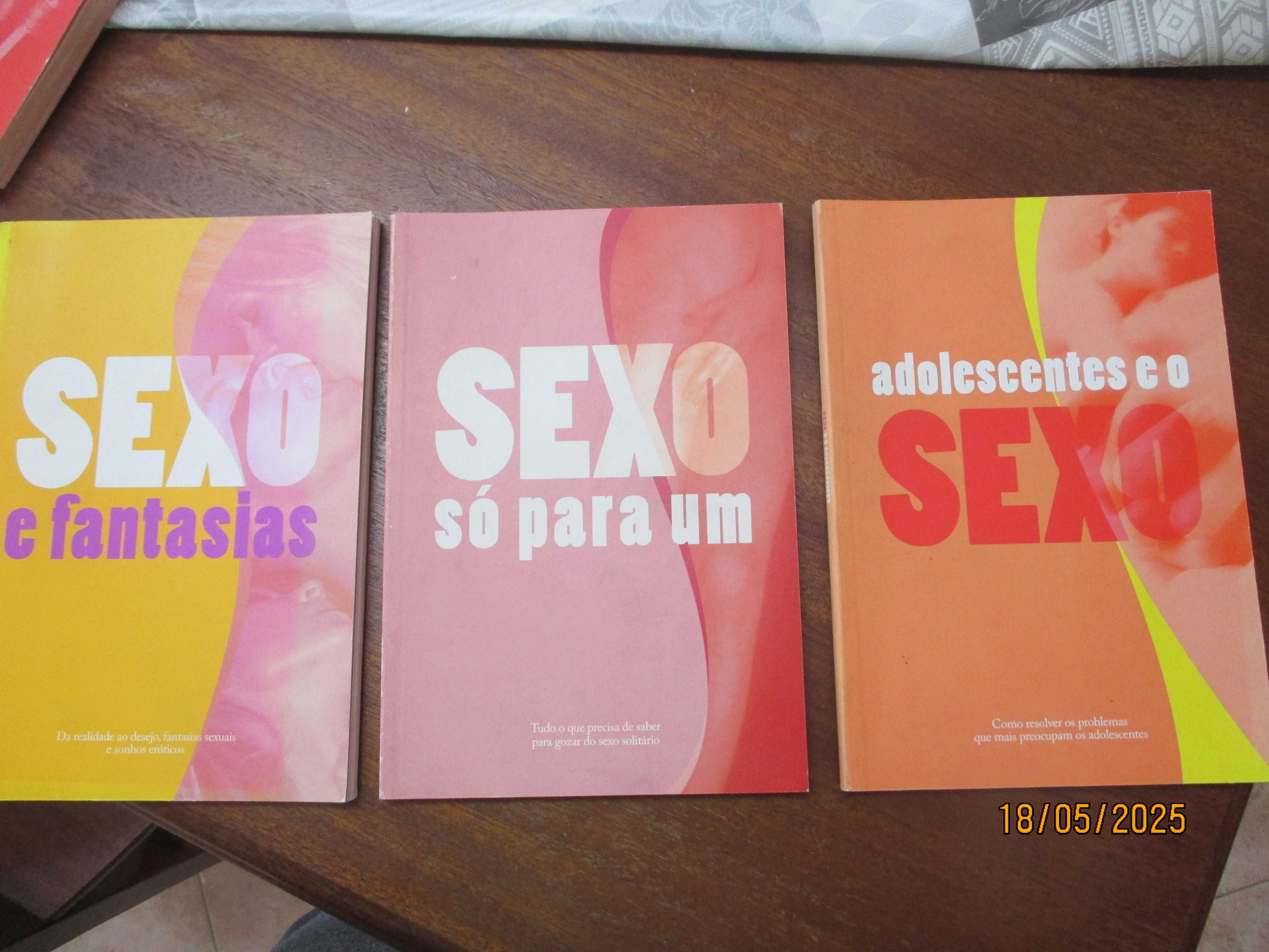11 livros  sobre sexo