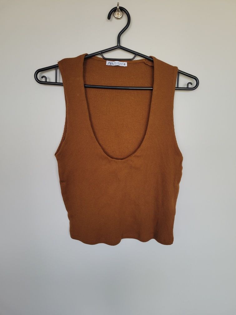 Modny dziewczecy top ZARA