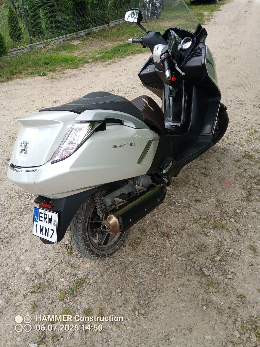 Peugeot Satelis 125 zarejestrowany