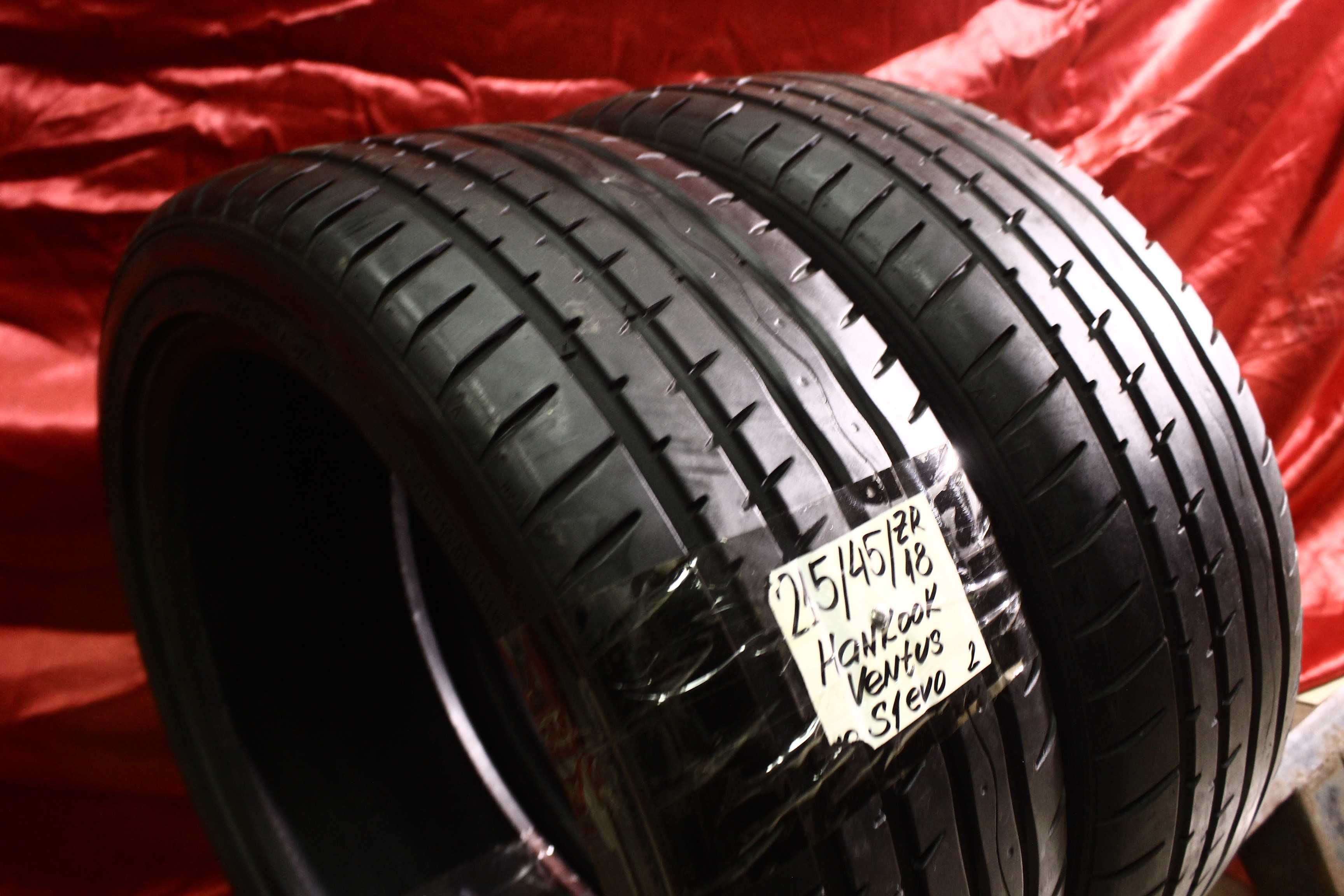 215-45-R18 HANKOOK VENTUS S1 EVO пара 2 штуки летняя резина GERMANY