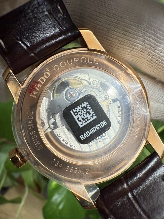 Relogio Rado Coupole Open Heart Novo!!