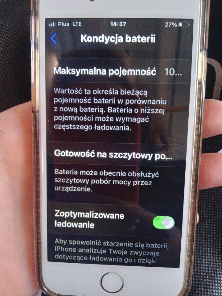 Iphone 7 stan zadawalający