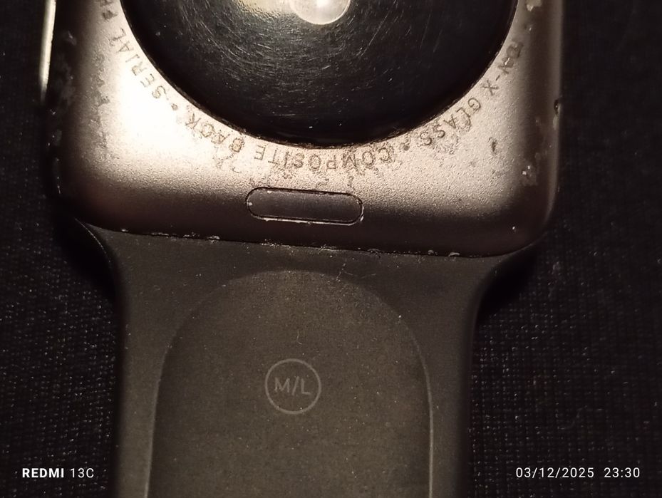 Apple watch composite back