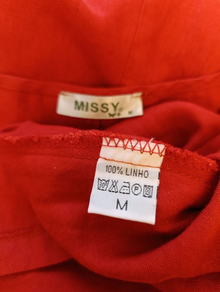 Блуза майка топ льняной Mango  M-L