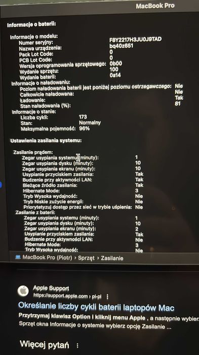 MacBook Pro 16 M1 Max 32GB 1TB 32-core GPU, stan bardzo dobry