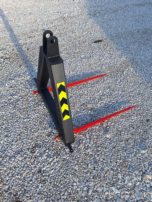 widły do transportu bel, widły na tylni TUZ do balotów