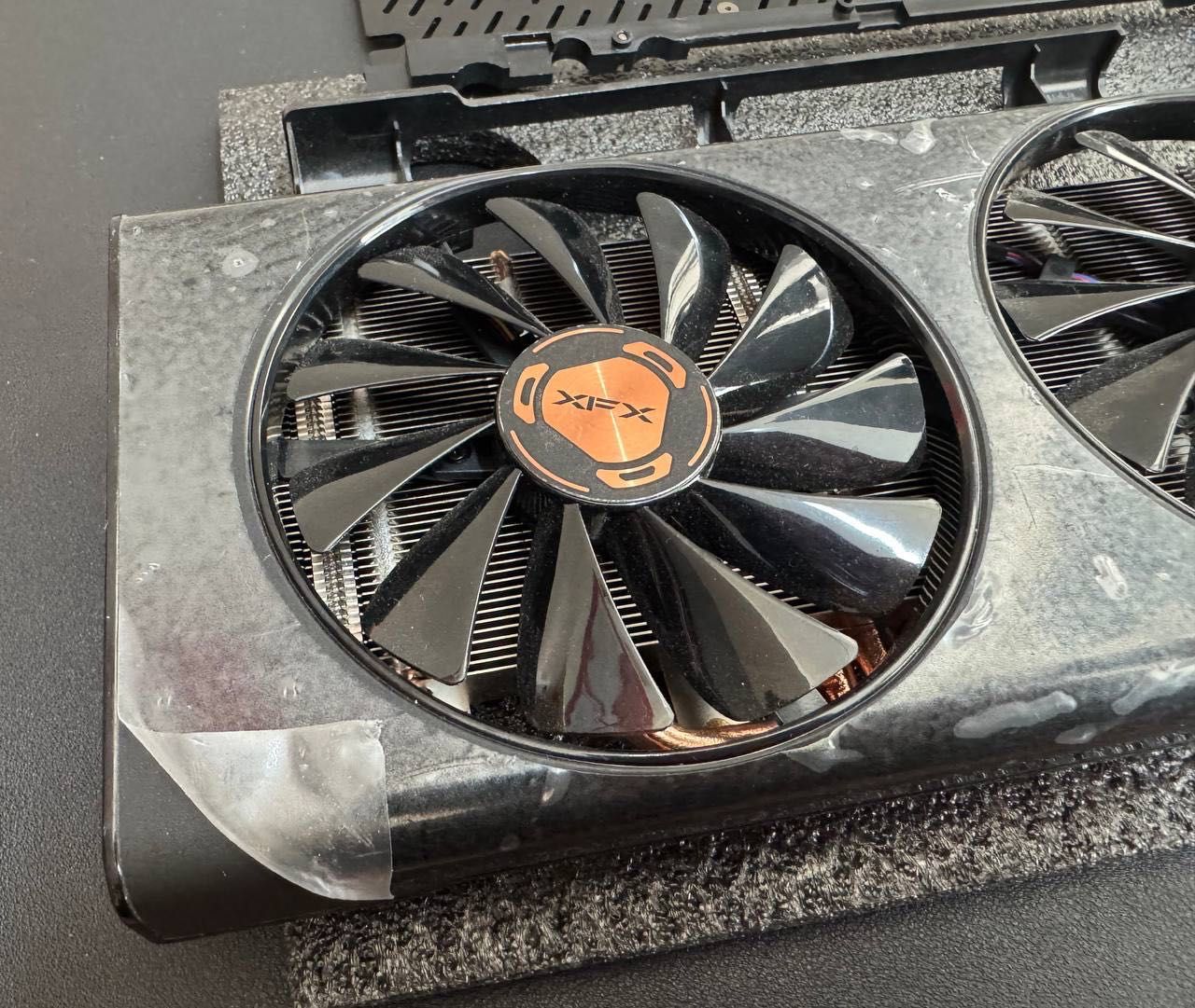 Система охолодження для відеокарти XFX RADEON RX 5500 XT THICC II PRO