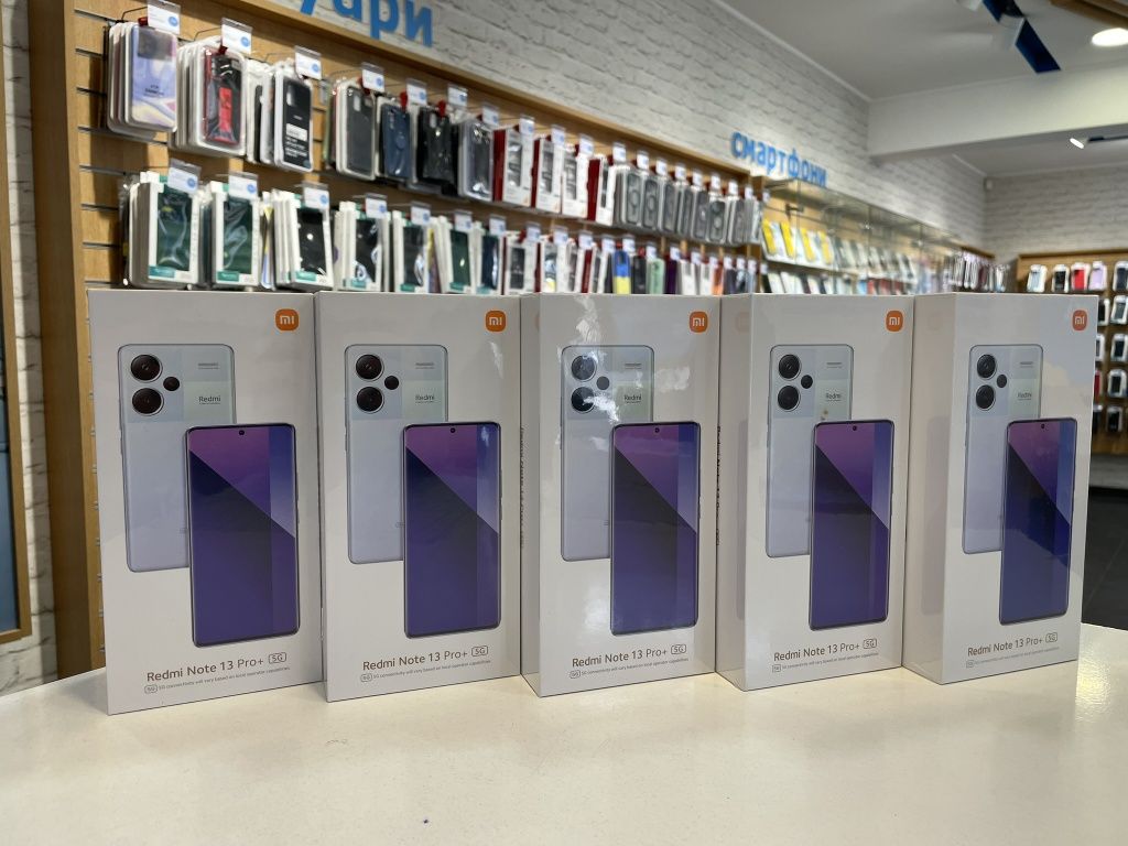 Xiaomi Redmi note 13 pro+ 5g 8/256 120w black, purple, white nfc, glob