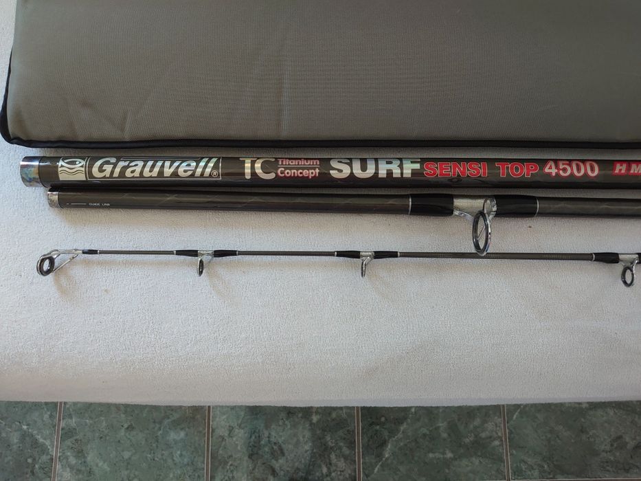 Cana Grauvell TC HMC 4500H+Carreto Shimano+Carreto Daiwa Basiair