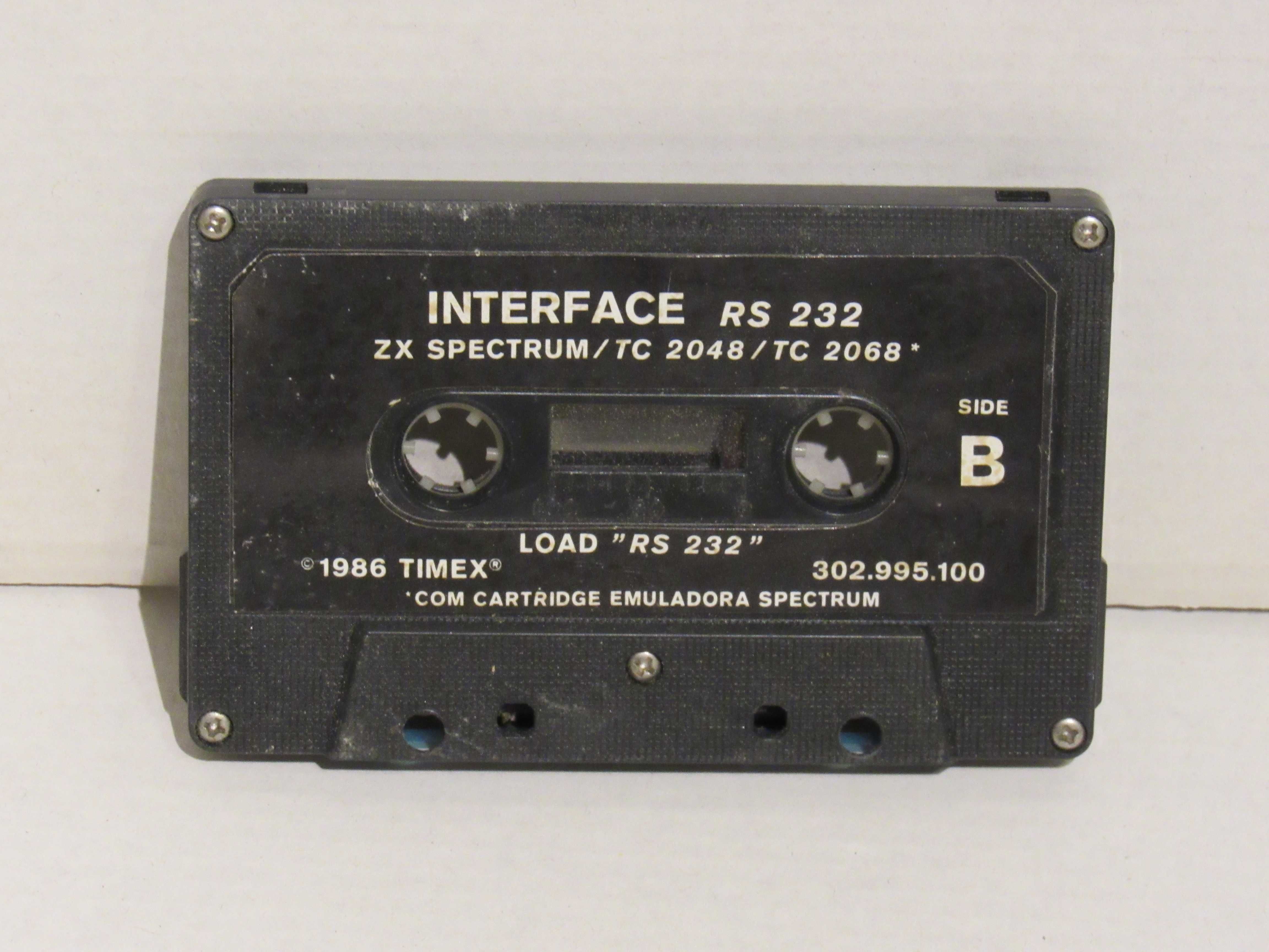 Cassete Interface RS232 Sinclair Zx Spectrum Timex 2048
