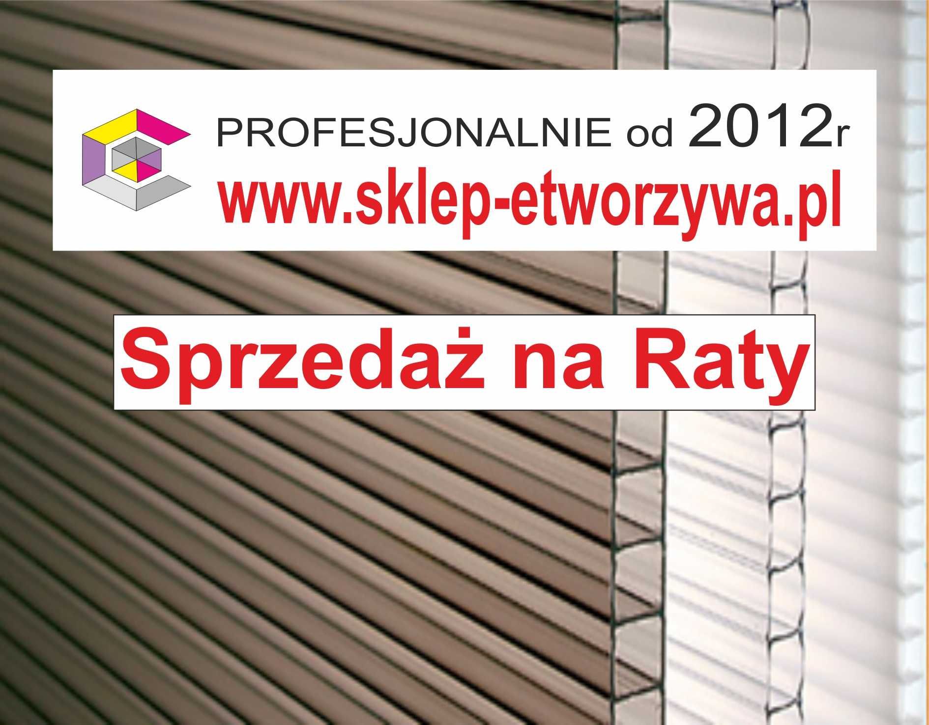 Poliwęglan kanalikowy płyty dach taras pergola szary biały brąz bezbar