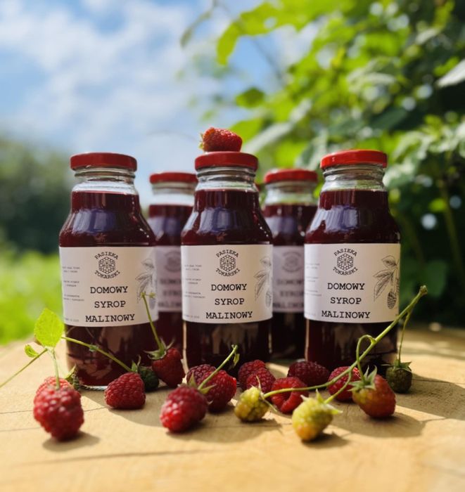 3 Syrop malinowy 330 ml