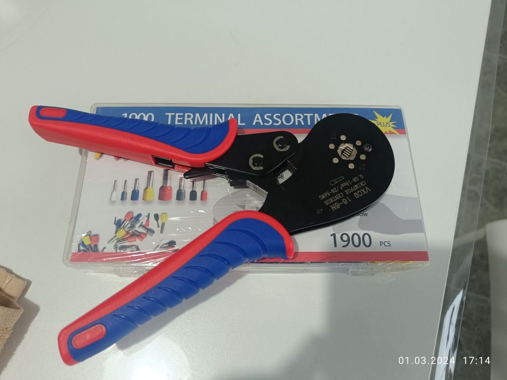 Кримпер обжимні кліщі Wozobuy VXC9 16-6 Lion Rage для  наконеч