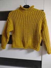 Sweter Reserved musztardowy