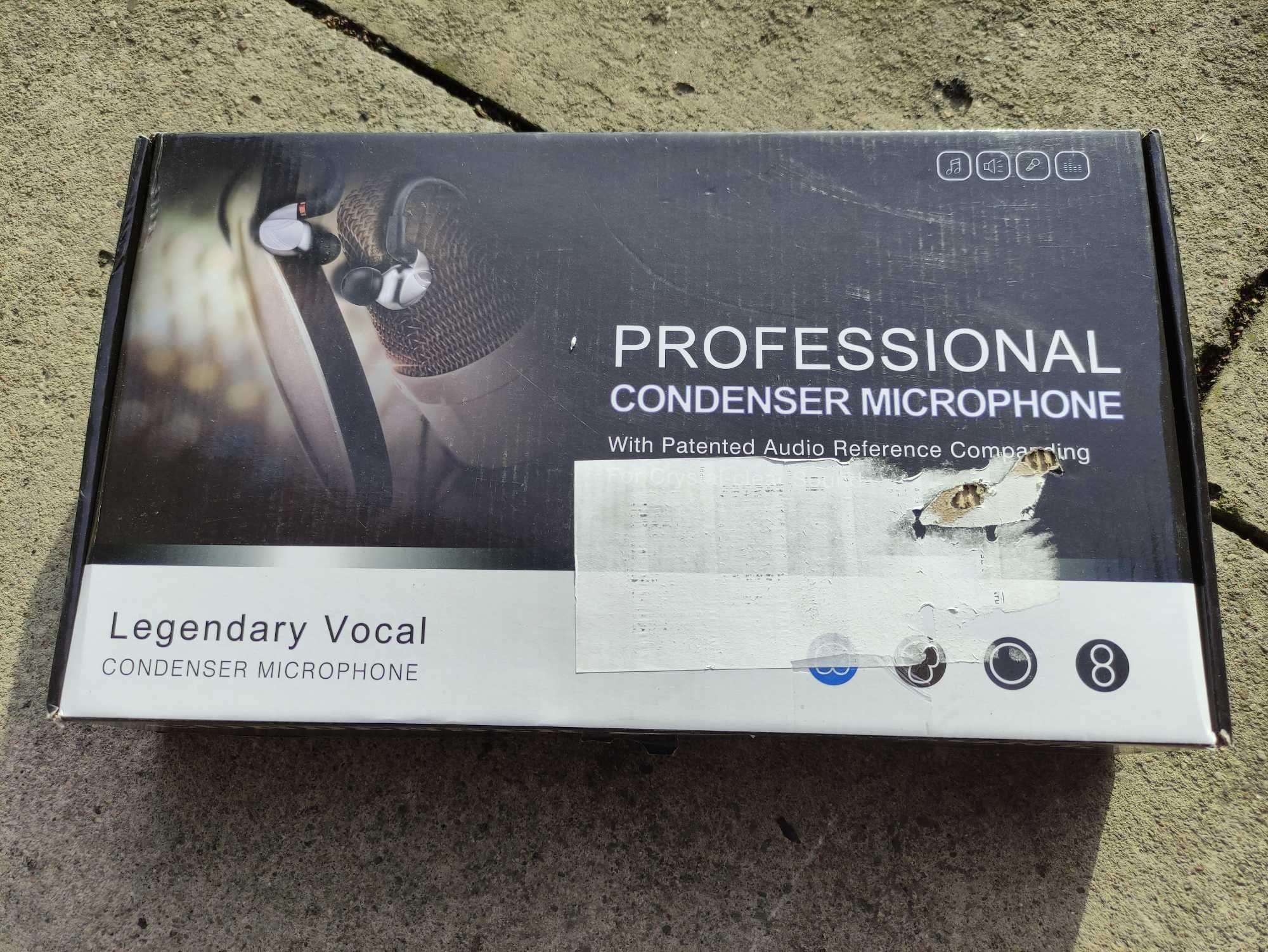 Mikrofon DJ Controller zestaw miksera Cozbuen kondensatorowy mikserem