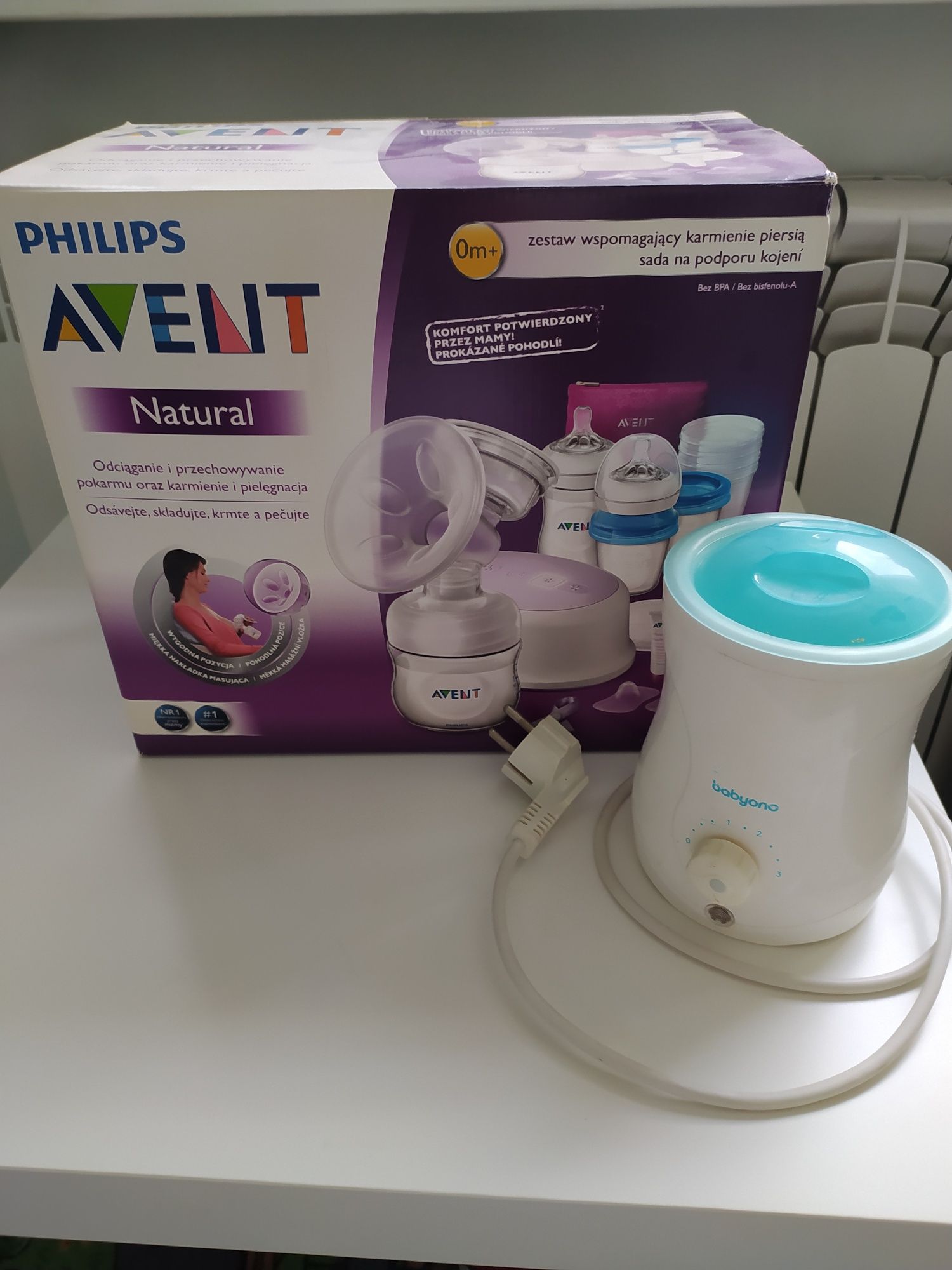 Laktator Philips Avent SCF 332+ Gratisy