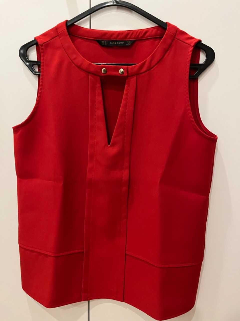 Blusa Zara vermelha
