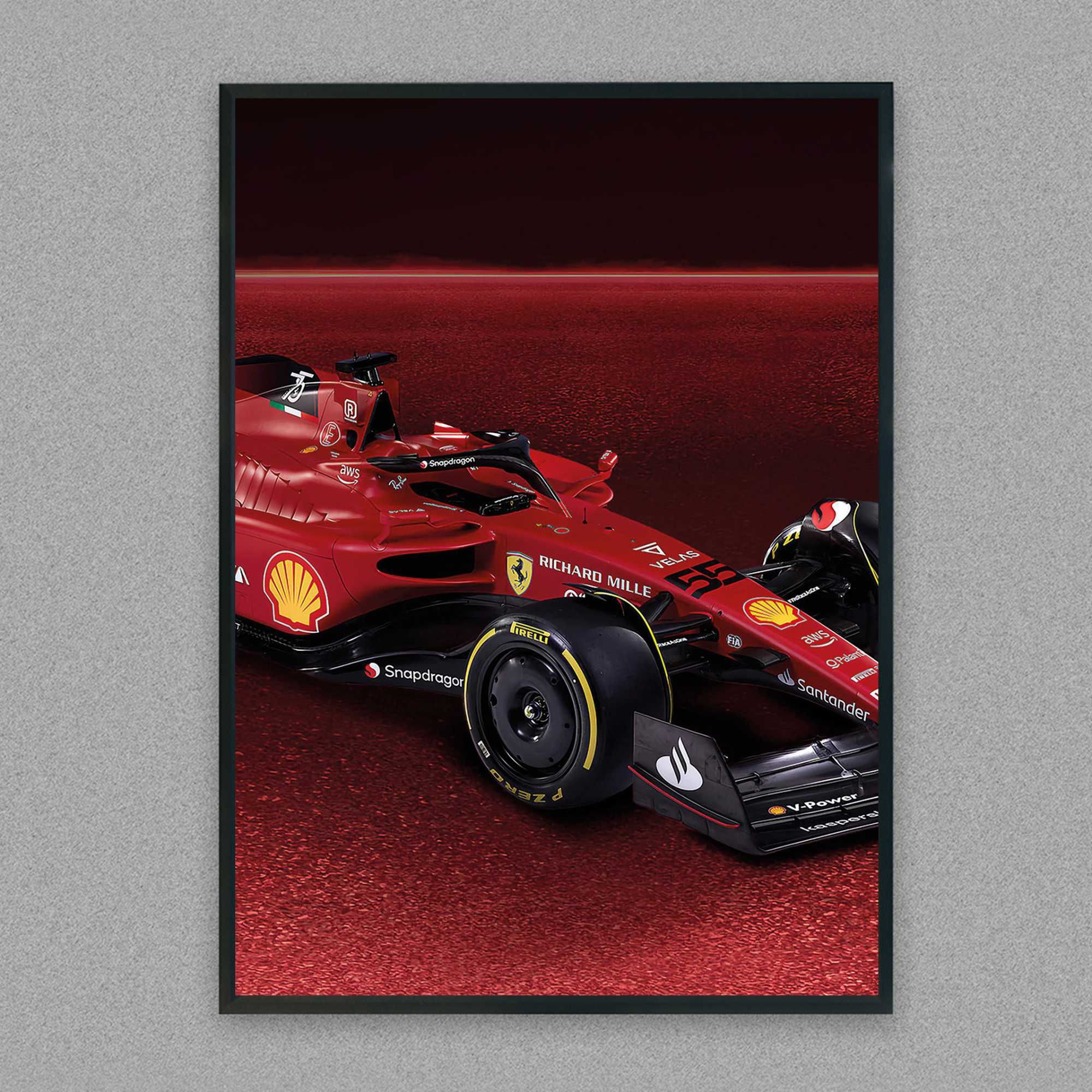 plakat F1, plakat obraz grafika formuła jeden, obraz auto F1 bolid