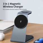 Magnetyczna Bezprzewodowa Ładowarka 3 w 1 T3