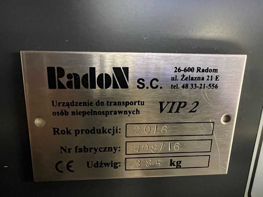 Winda dla osób niepełnosprawnych