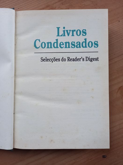 Livros Condensados de Reader's Digest