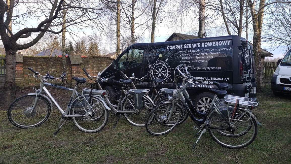 Części do rowerów holenderskich i elektrycznych