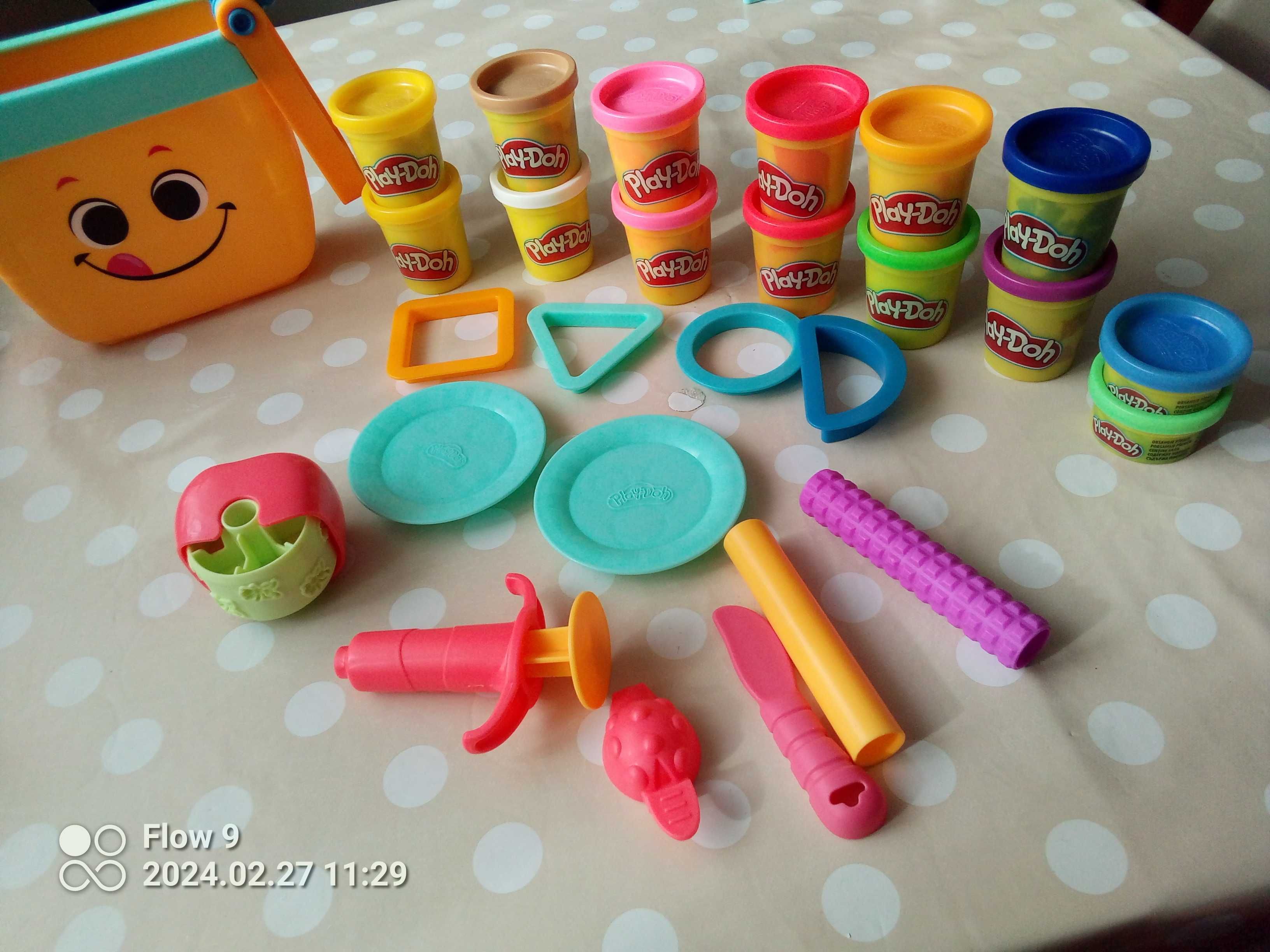 Plastelina/ciastolina PLAY-DOH Piknik i nauka kształtów F69165L0