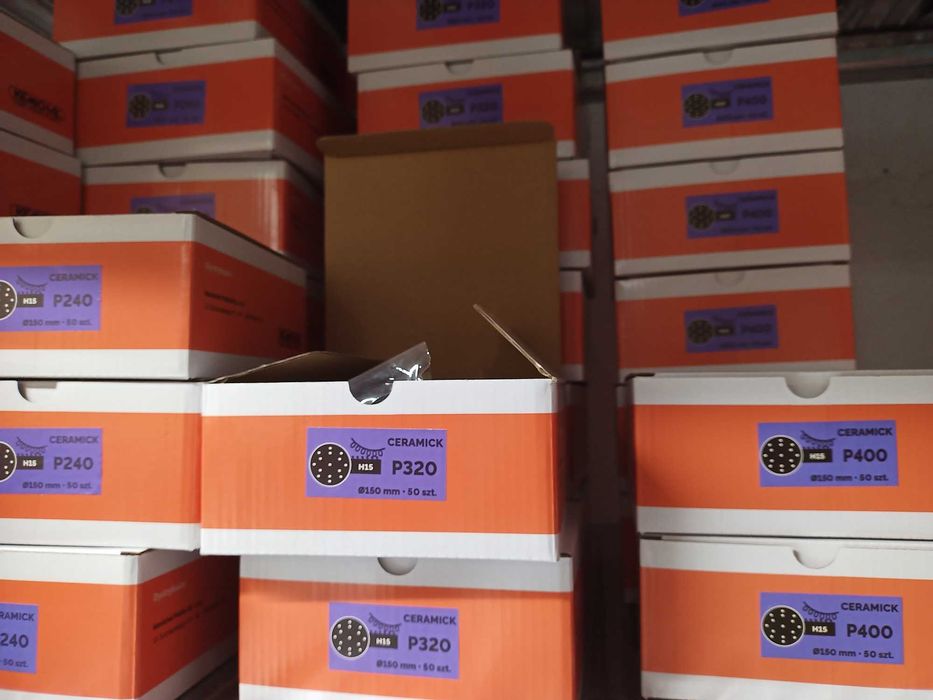 Krążki ścierne ceramiczne 150mm 15H dużo gradacji FV!