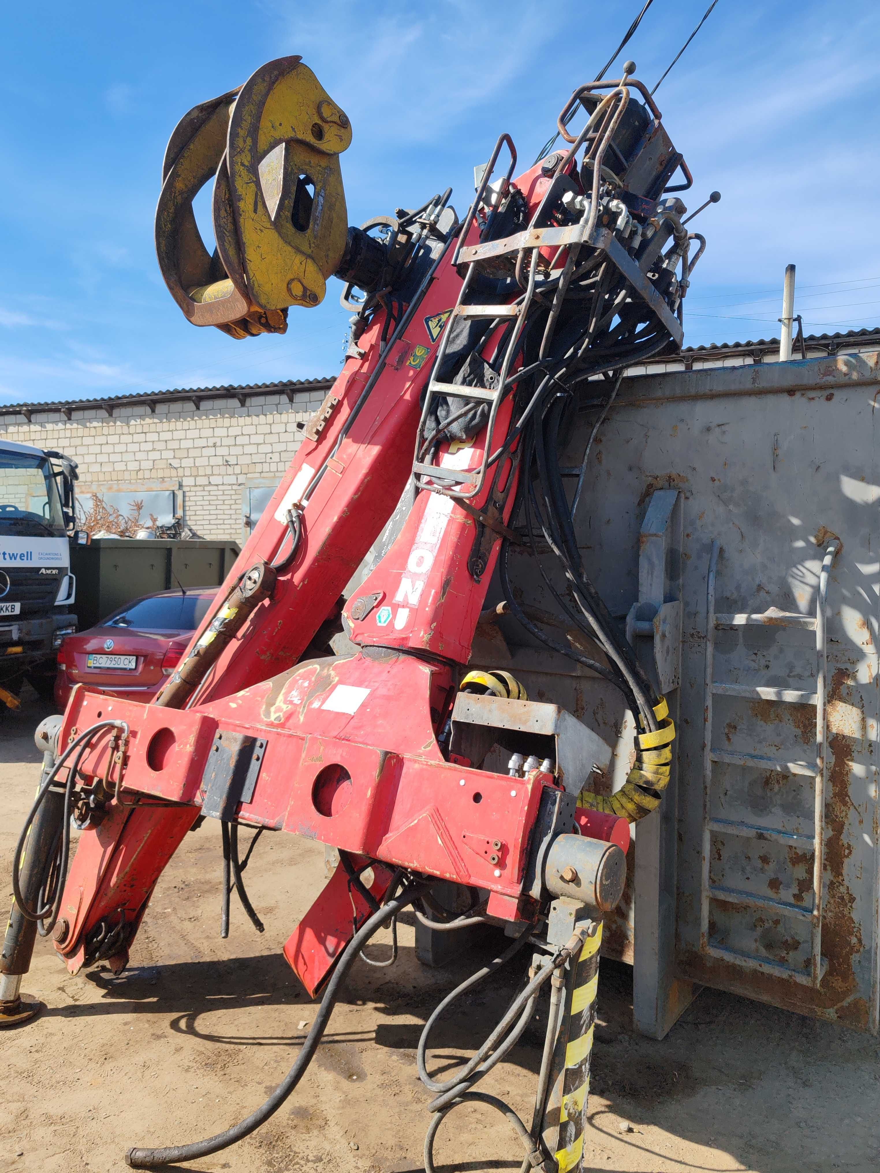 Лісовий Кран маніпулятор Palfinger Epsilon E10.78Z Hiab Fassi Copma