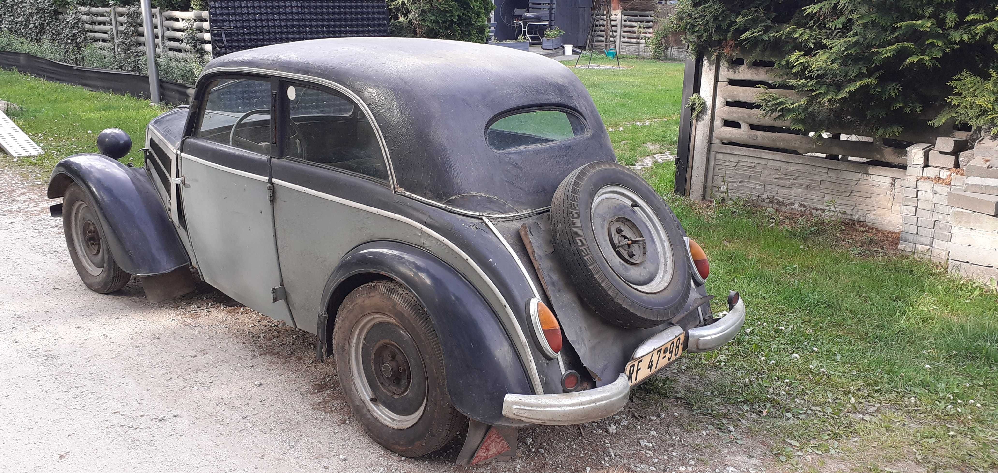 Dkw F5 F7 rok produkcji 1936