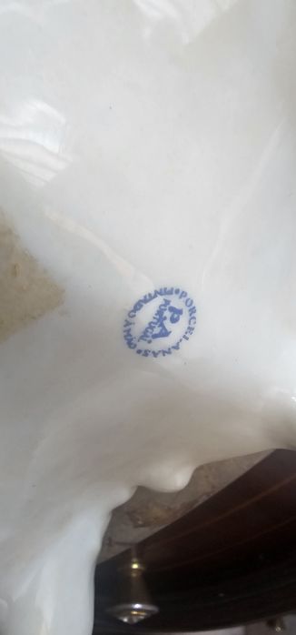 Relógio porcelana de mesa