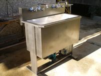 lavatório ourives automático em aço inox