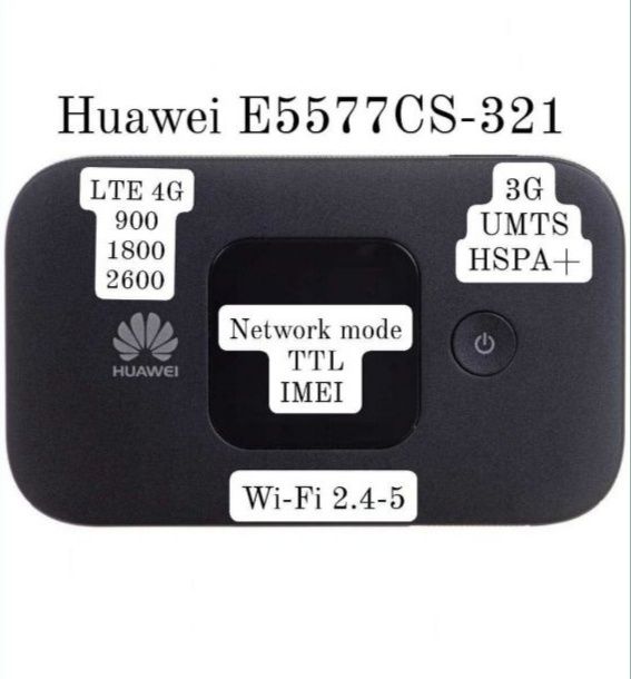 5️⃣5️⃣7️⃣7️⃣HUAWEI E5577S-321 модем роутер LTE 4G WiFi