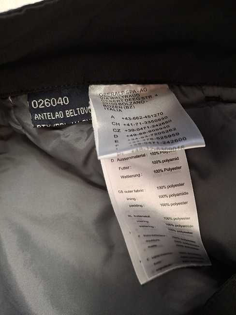 Salewa Antelao Beltovo Powertex Primalot Spodnie narciarskie damskie M