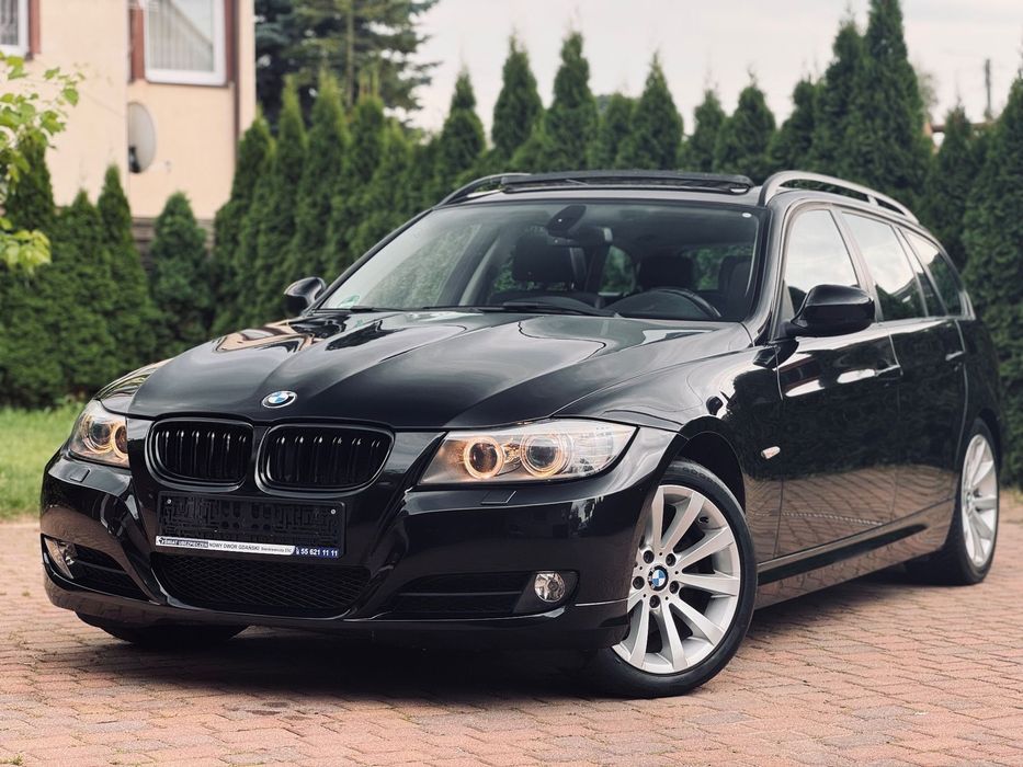 BMW Seria 3 2.0D 177KM Lift/Xenon/PanoramaDach/Automat/Skóry/Nawigacja/Ringi/Mega!