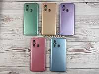 Etui Nakładka Metalic do Xiaomi Redmi 12c + Szkło Hartowane