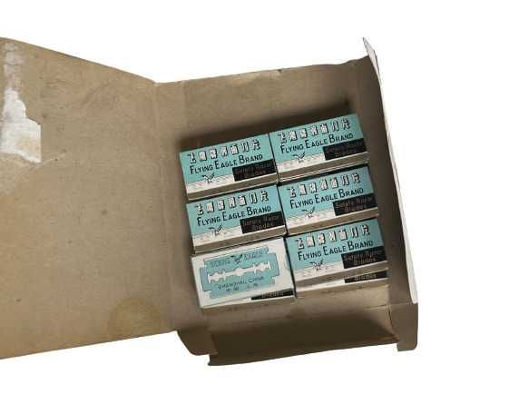 Żyletki dwustronne tradycyjne do maszynki FLYING EAGLE BRAND 30 SZTUK