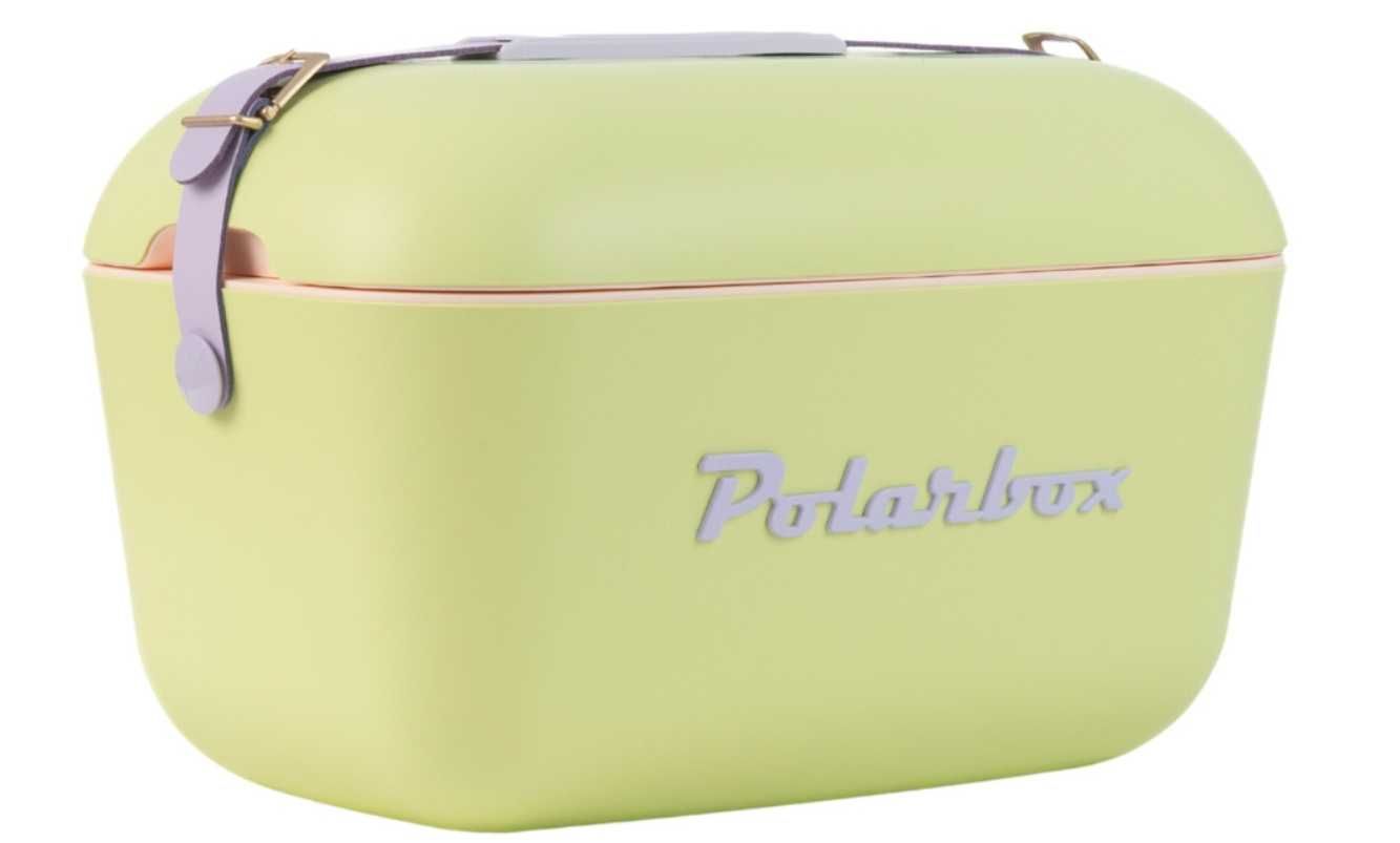 POLARBOX LODÓWKA PRZENOŚNA Turystyczna Retro 12L Limonka Lime Vintage