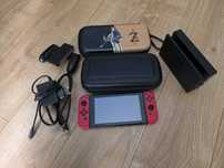 ‼️ Konsola Nintendo Switch wersja Mario Odyssey etui komplet