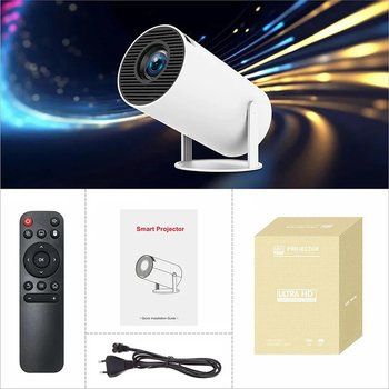 Домашній 4K LED‑проектор з Android 13 і Wi‑Fi 6