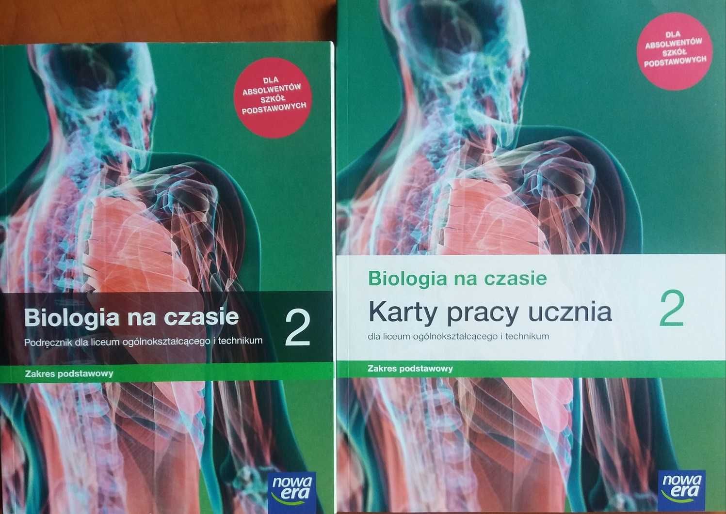 Biologia 2 LO Biologia na czasie Podr.+Karty pracy ucznia ZP Nowa Era