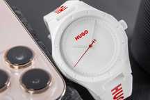 Zegarek Męski Hugo Lit For Him White + BOX