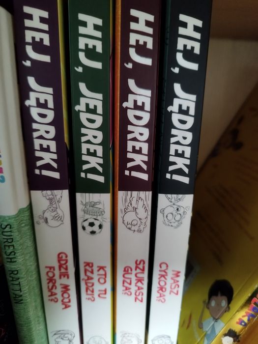 Hej Jędrek książki dla dzieci komplet
