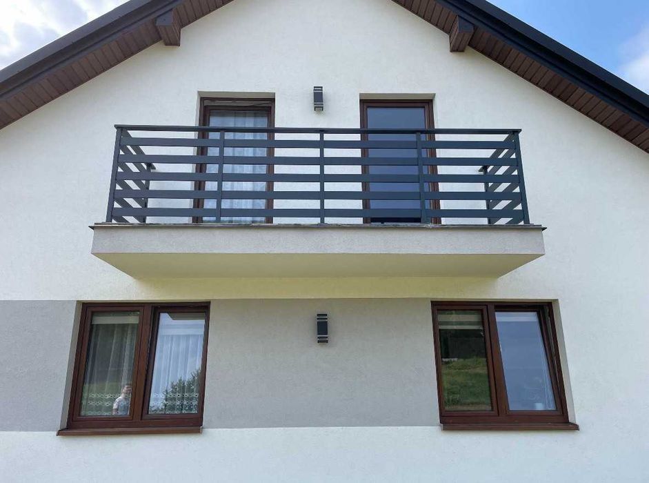 Balustrady balustrada nierdzewna malowana proszkowo stali nierdzewnej