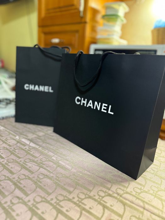 Пакет chanel новий та бу коробка Шанель упакування брендове
