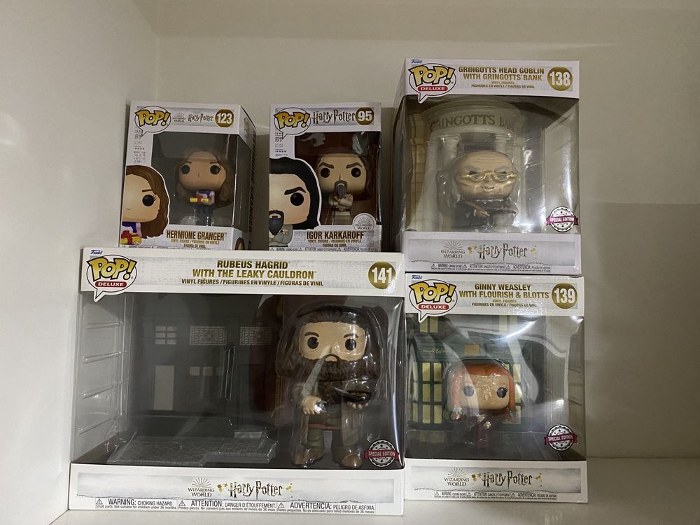 Pop funko 95, 123, 138, 139 e 141 Harry Potter