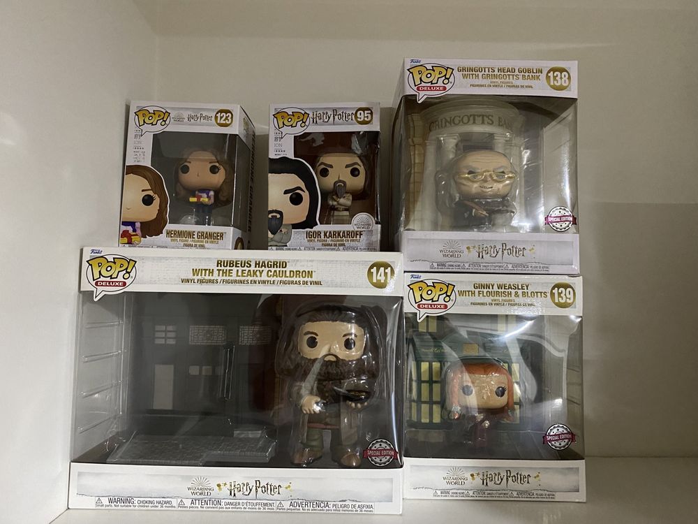 Pop funko 95, 123, 138, 139 e 141 Harry Potter